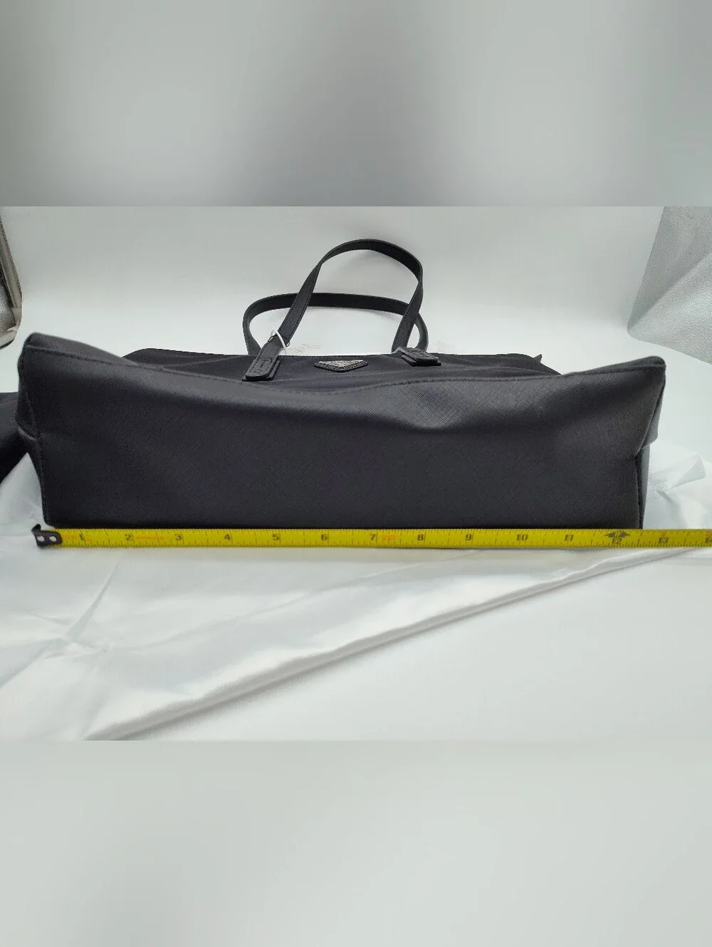 PRADA Black Nylon 3 Piece Tote Crossbody Pouch GWP Set Strap Dust Bag NWT